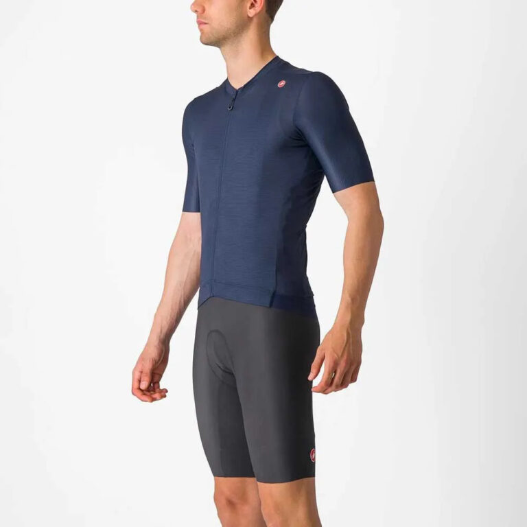 Castelli Espresso Short Sleeve Jersey L Belgian Blue / Silver Moon - XL Belgian Blue / Silver Moon - Image 3