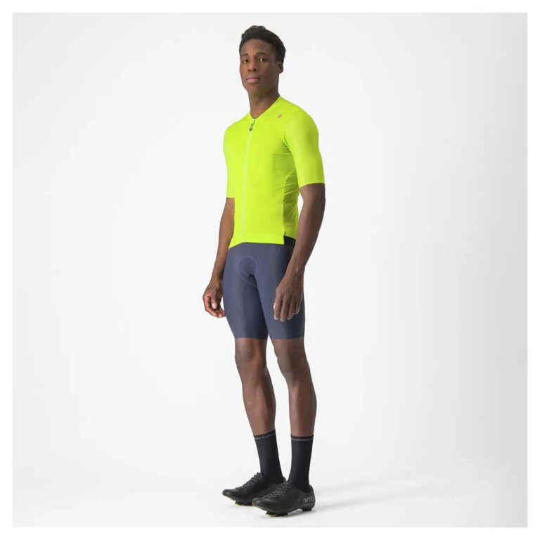 Castelli Espresso Short Sleeve Jersey XL Electric Lime / Deep Green - Image 8