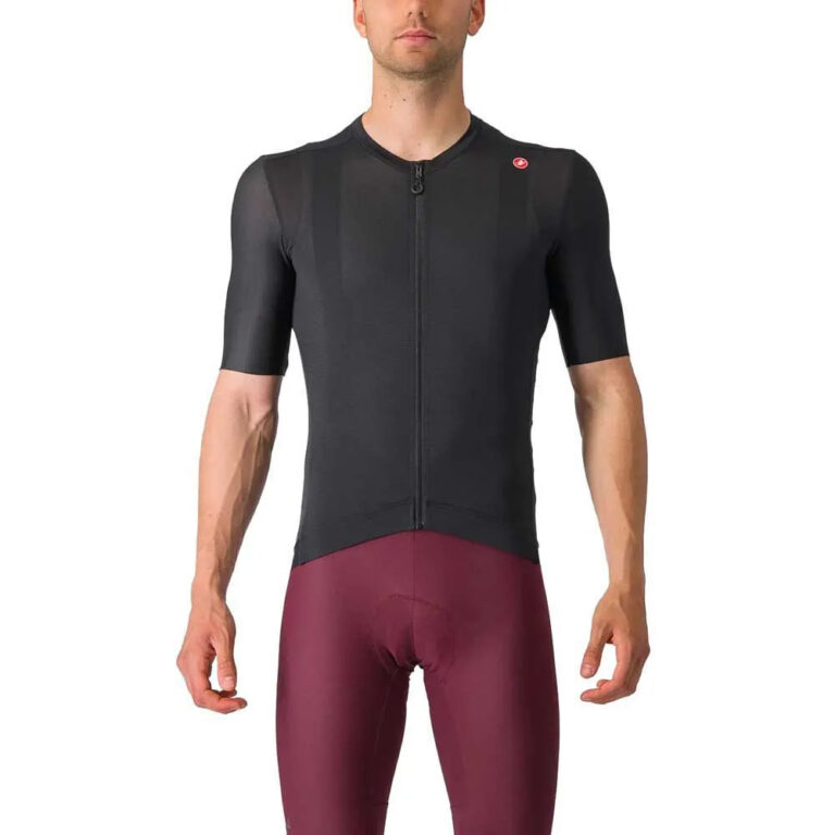 Castelli Espresso Short Sleeve Jersey XS Light Black / Dark Gray - 3XL Light Black / Dark Gray