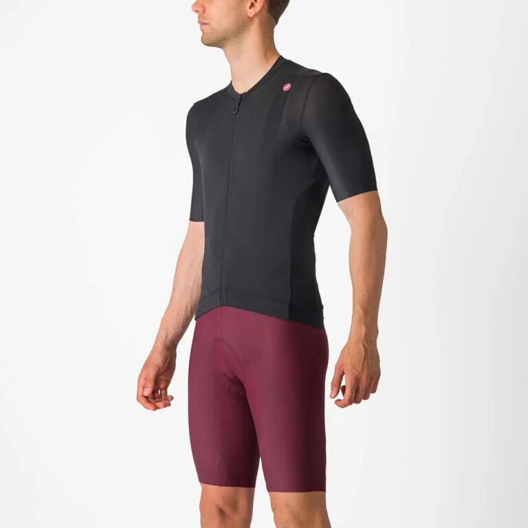 Castelli Espresso Short Sleeve Jersey XS Light Black / Dark Gray - 3XL Light Black / Dark Gray - Image 3