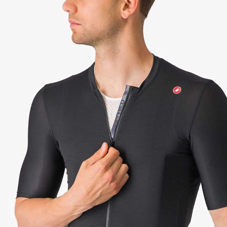 Castelli Espresso Short Sleeve Jersey XS Light Black / Dark Gray - 3XL Light Black / Dark Gray - Image 4