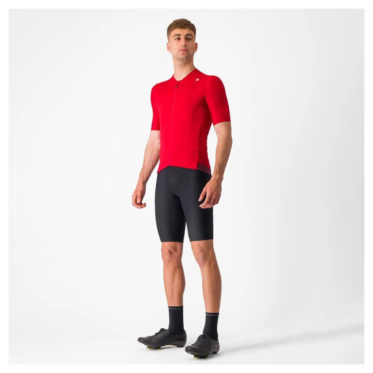 Castelli Espresso Short Sleeve Jersey 2XL Rich Red / Deep Bordeaux - Image 7