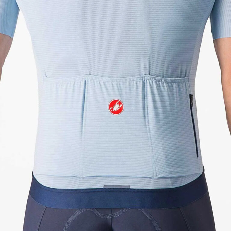 Castelli Espresso Short Sleeve Jersey XL Winter Sky / Belgian Blue - Image 5