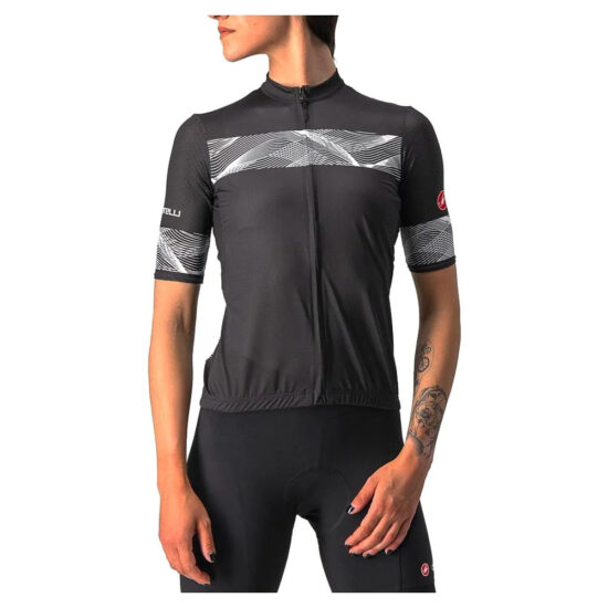 Castelli Fenice Short Sleeve Jersey XS Light Black / White - XL Light Black / White