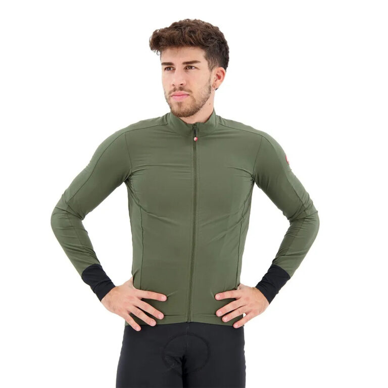 Castelli Flight Air Long Sleeve Jersey 3XL Military Green