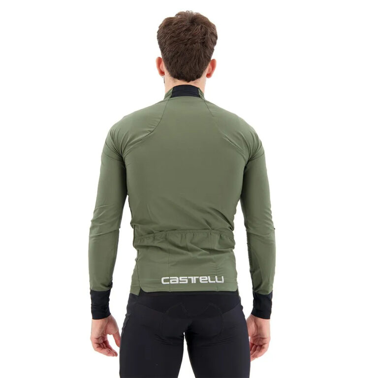 Castelli Flight Air Long Sleeve Jersey 3XL Military Green - Image 2