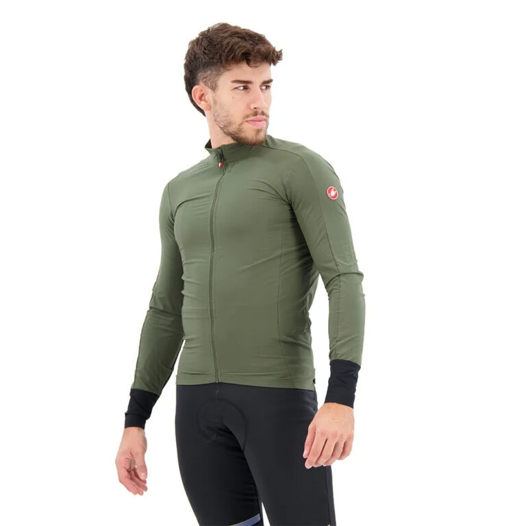 Castelli Flight Air Long Sleeve Jersey 3XL Military Green - Image 3