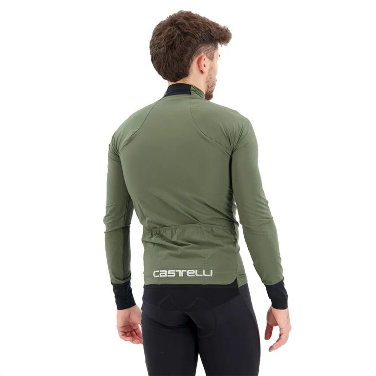 Castelli Flight Air Long Sleeve Jersey 3XL Military Green - Image 4