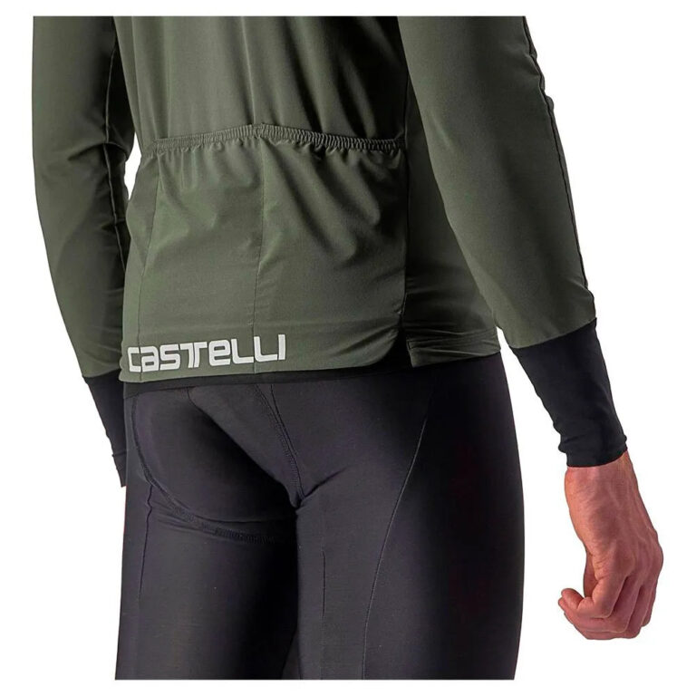 Castelli Flight Air Long Sleeve Jersey 3XL Military Green - Image 5