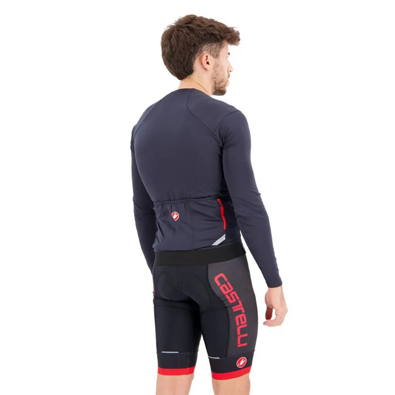 Castelli Fly Long Sleeve Jersey M Light Black - 2XL Light Black - Image 4