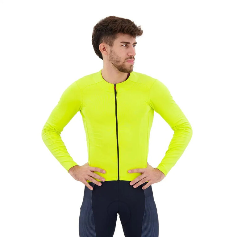 Castelli Fly Long Sleeve Jersey M Yellow - XL Yellow