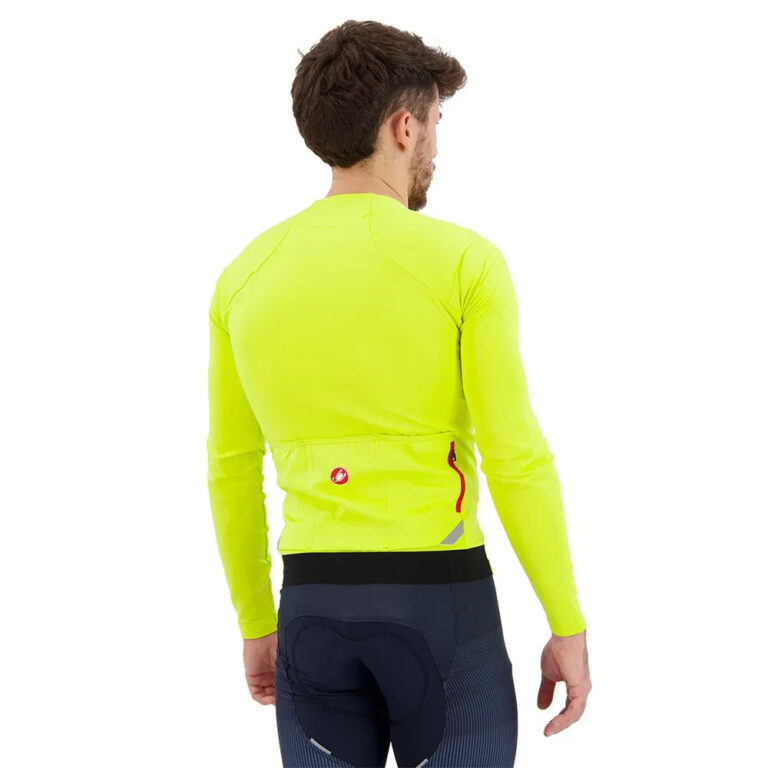 Castelli Fly Long Sleeve Jersey M Yellow - XL Yellow - Image 4