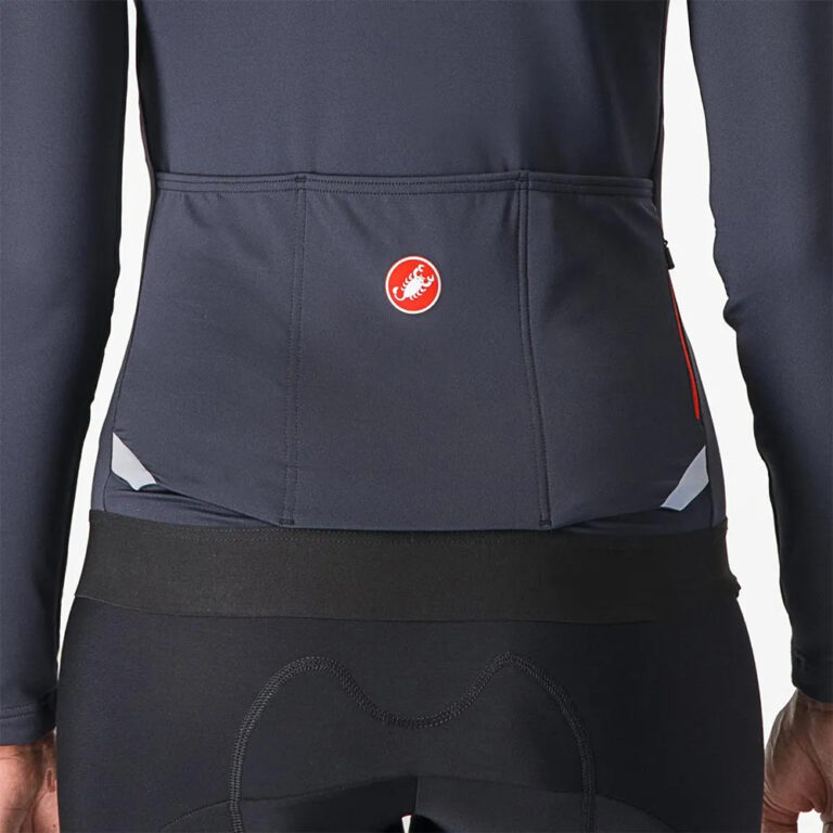 Castelli Fly Long Sleeve Jersey L Light Black - Image 4