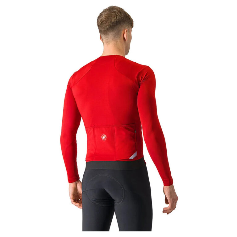 Castelli Fly Long Sleeve Jersey M Rich Red - Image 2