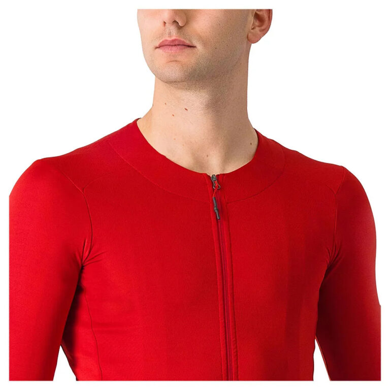 Castelli Fly Long Sleeve Jersey M Rich Red - Image 3