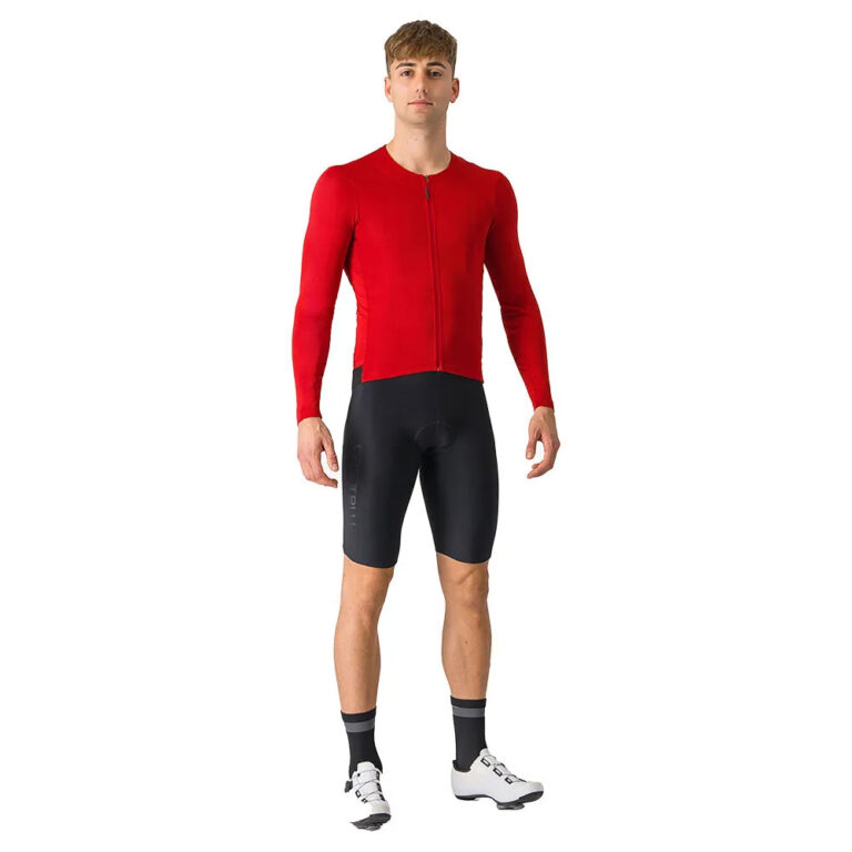 Castelli Fly Long Sleeve Jersey M Rich Red - Image 5