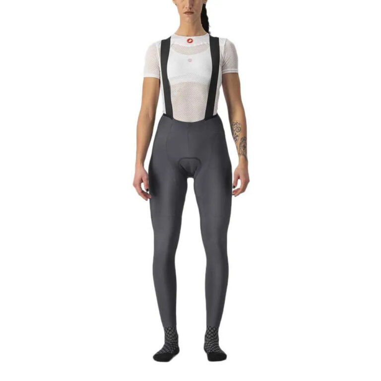 Castelli Free Aero RC DT Bib Tights XS Dark Grey - L Dark Grey