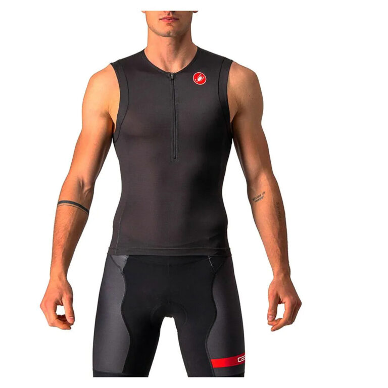 Castelli Free Tri 2 Sleeveless Jersey S Black