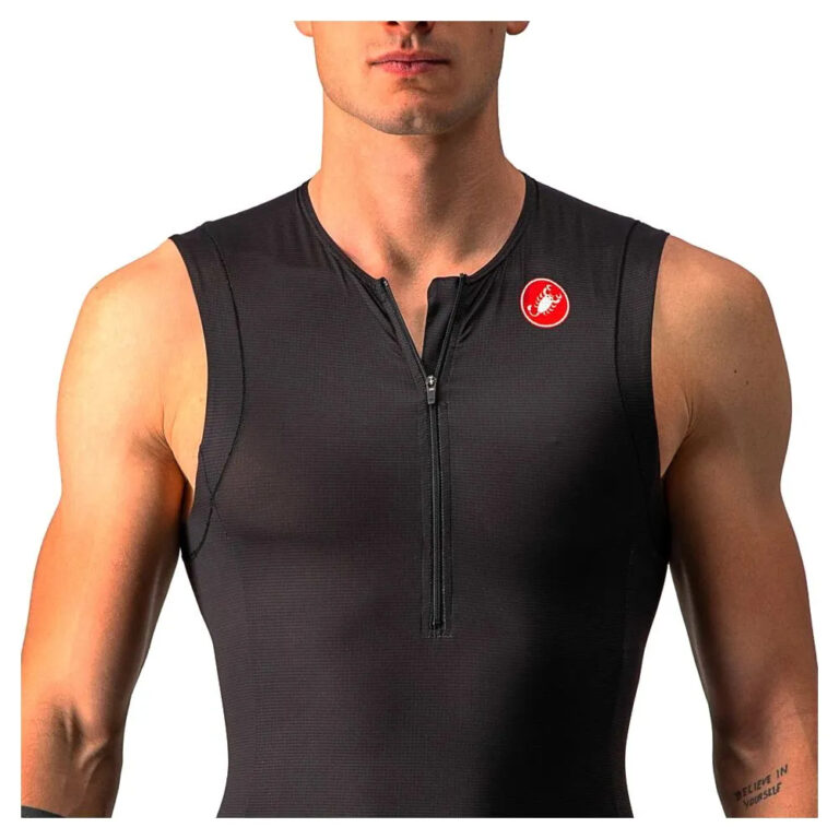 Castelli Free Tri 2 Sleeveless Jersey S Black - Image 4