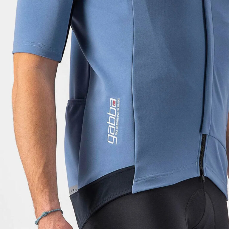 Castelli Gabba RoS 2 Jacket S Steel Blue / Savile Blue - XL Steel Blue / Savile Blue - Image 4