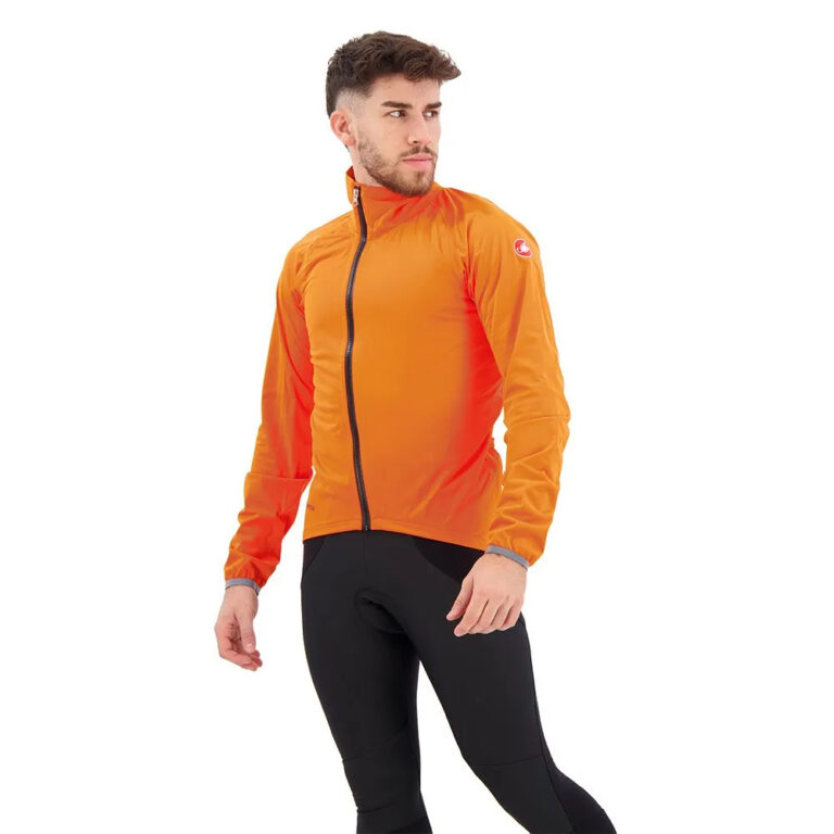 Castelli Gavia Lite Jacket M Orange - 2XL Orange - Image 4