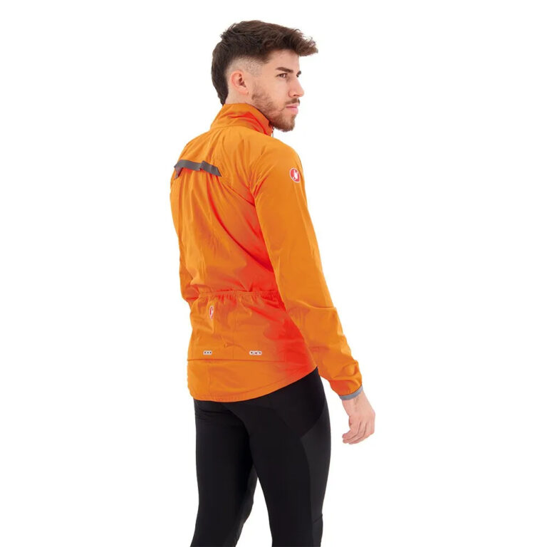 Castelli Gavia Lite Jacket M Orange - 2XL Orange - Image 5