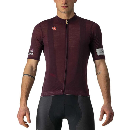 Castelli Giro Italia 2021 Montalcino Short Sleeve Jersey 2XL Red