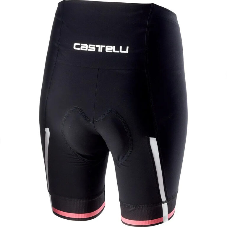 Castelli Giro Italia 2021 Velocissima Bib Shorts XS Black / Pink Giro - XL Black / Pink Giro - Image 4