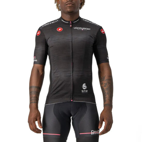 Castelli Giro Italia 2022 Competizione Short Sleeve Jersey XS Black