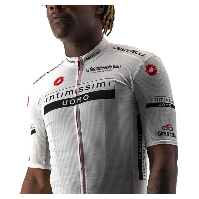 Castelli Giro Italia 2022 Competizione Short Sleeve Jersey XS White - Image 5