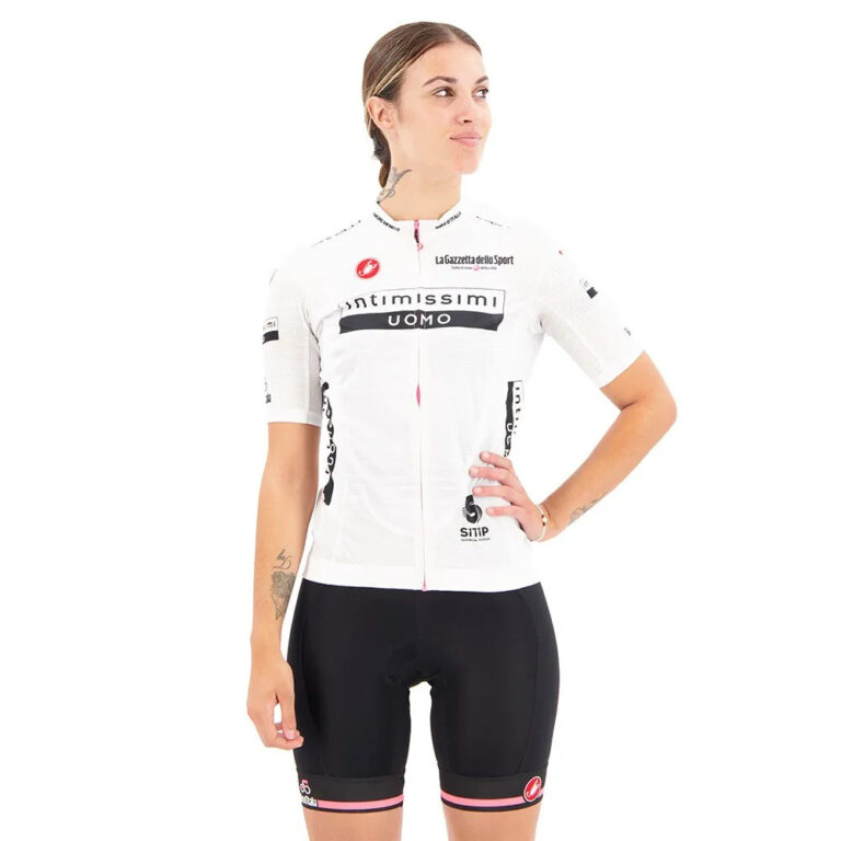 Castelli Giro Italia 2022 Competizione Short Sleeve Jersey S White - XL White