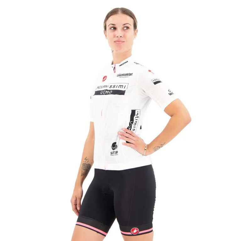 Castelli Giro Italia 2022 Competizione Short Sleeve Jersey S White - XL White - Image 3