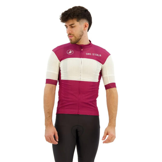 Castelli Giro Italia 2022 Fuori Short Sleeve Jersey S Cyclamen - 3XL Cyclamen