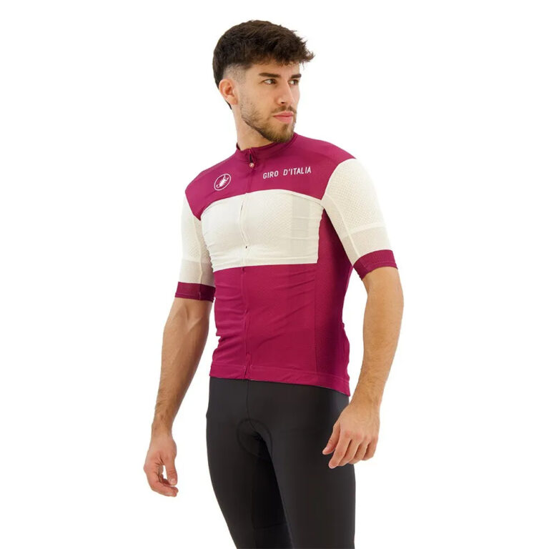 Castelli Giro Italia 2022 Fuori Short Sleeve Jersey S Cyclamen - 3XL Cyclamen - Image 3