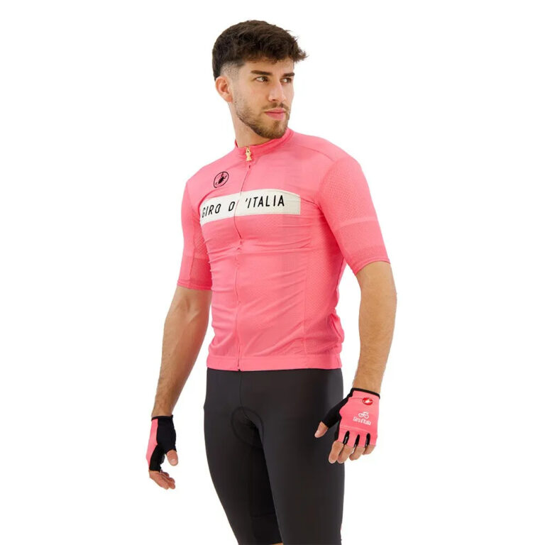 Castelli Giro Italia 2022 Fuori Short Sleeve Jersey S Pink - 3XL Pink - Image 6