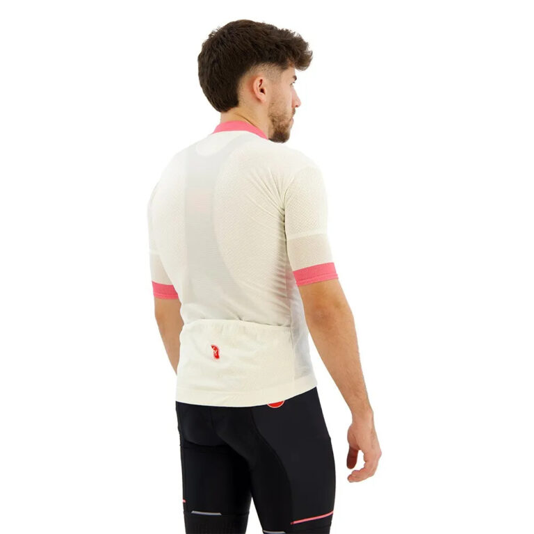 Castelli Giro Italia 2022 Fuori Short Sleeve Jersey S White - 3XL White - Image 4