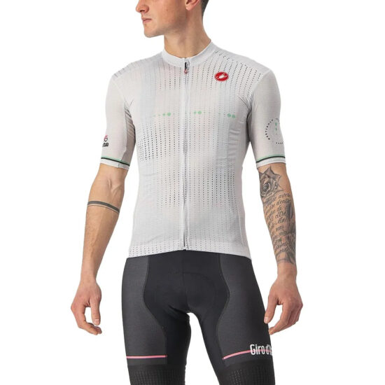 Castelli Giro Italia 2022 Mortirolo Short Sleeve Jersey 2XL Grey