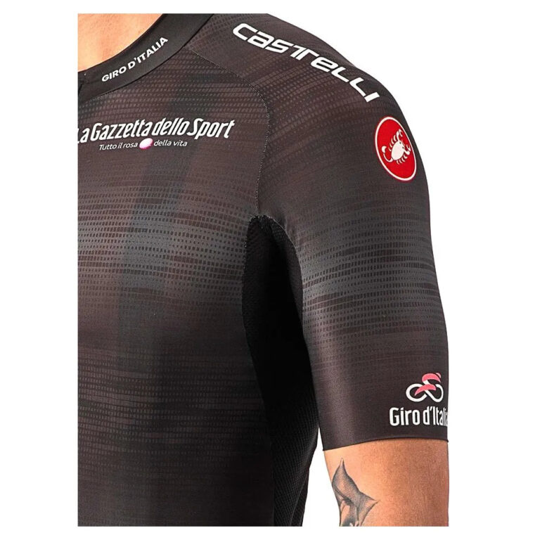 Castelli Giro Italia 2022 Race Short Sleeve Jersey S Black - M Black - Image 5