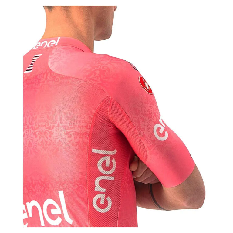 Castelli Giro Italia 2022 Race Short Sleeve Jersey 2XL Pink - Image 4