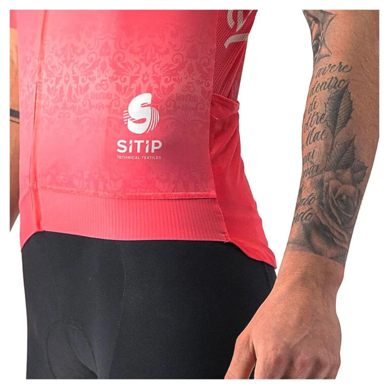 Castelli Giro Italia 2022 Race Short Sleeve Jersey 2XL Pink - Image 5