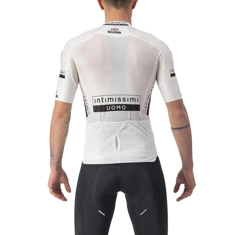 Castelli Giro Italia 2022 Race Short Sleeve Jersey L White - 2XL White