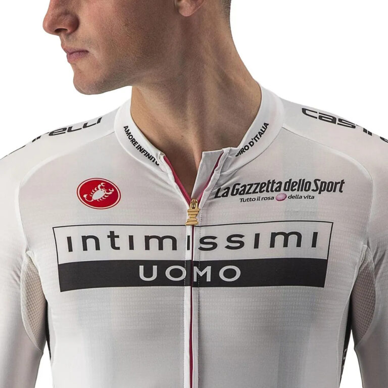 Castelli Giro Italia 2022 Race Short Sleeve Jersey L White - 2XL White - Image 4