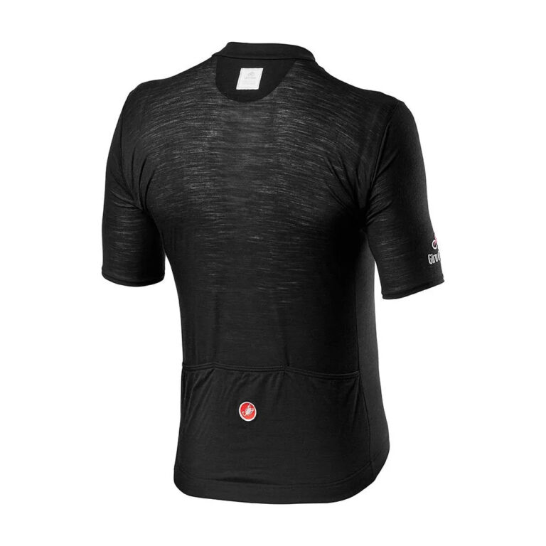 Castelli Giro Italia Heritage Maglia Nera Short Sleeve Jersey S Vintage Black - 2XL Vintage Black - Image 4