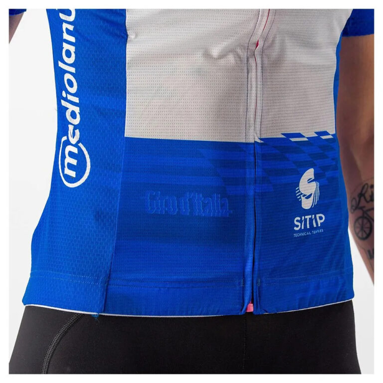 Castelli #Giro106 Competizione Short Sleeve Jersey XS Blue / White - XL Blue / White - Image 7