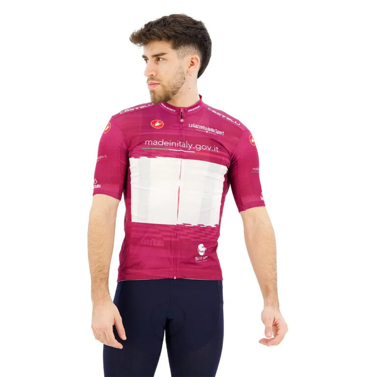 Castelli #Giro106 Competizione Short Sleeve Jersey S Pink / White - XL Pink / White