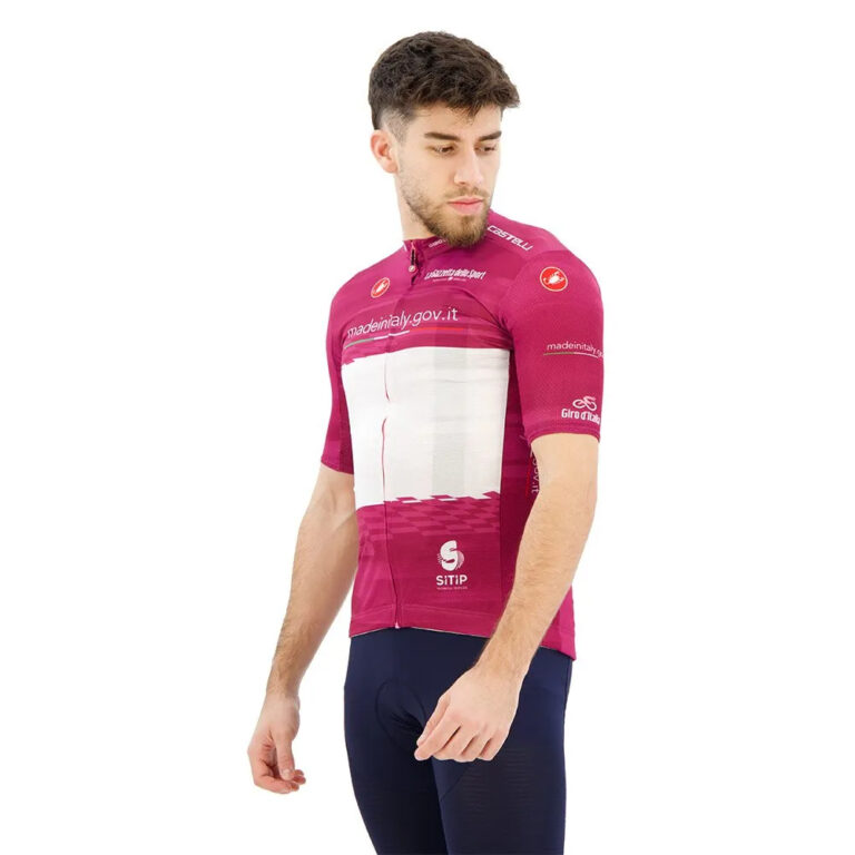 Castelli #Giro106 Competizione Short Sleeve Jersey S Pink / White - XL Pink / White - Image 3