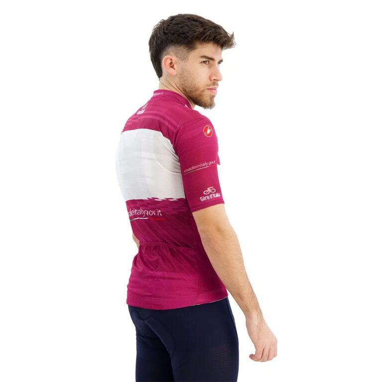 Castelli #Giro106 Competizione Short Sleeve Jersey S Pink / White - XL Pink / White - Image 4