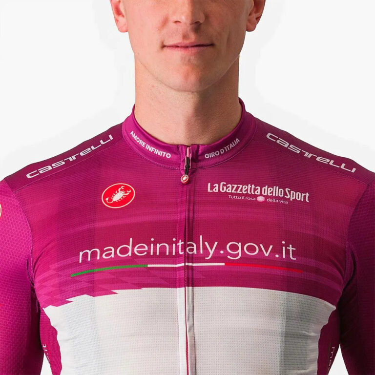 Castelli #Giro106 Competizione Short Sleeve Jersey S Pink / White - XL Pink / White - Image 6