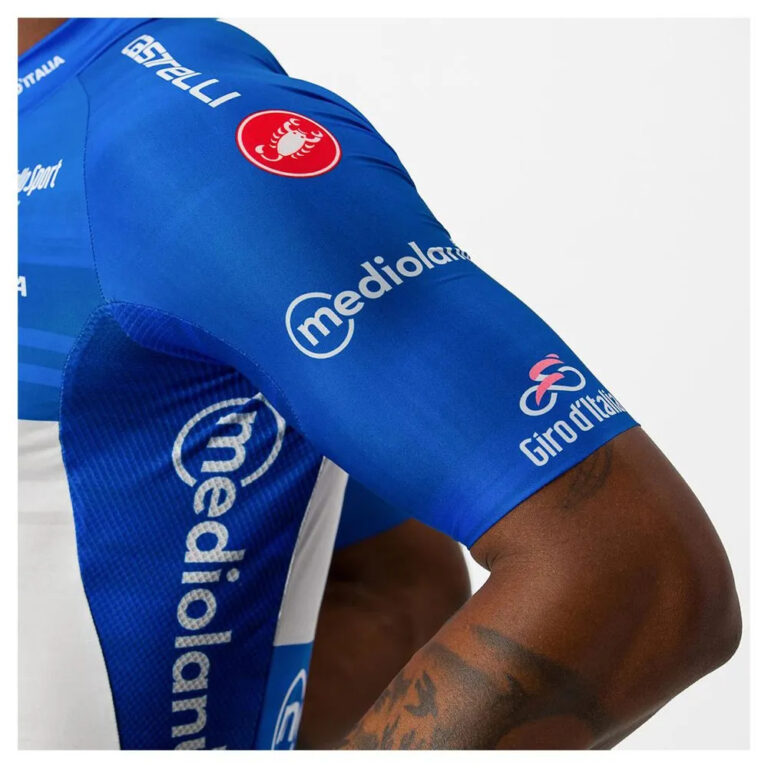 Castelli #Giro106 Race Short Sleeve Jersey S Blue / White - 2XL Blue / White - Image 8