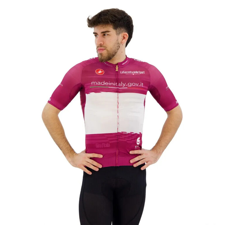 Castelli #Giro106 Race Short Sleeve Jersey S Pink / White - 2XL Pink / White